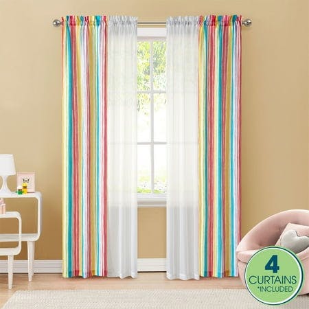 Curtain and Sheers Panel Set