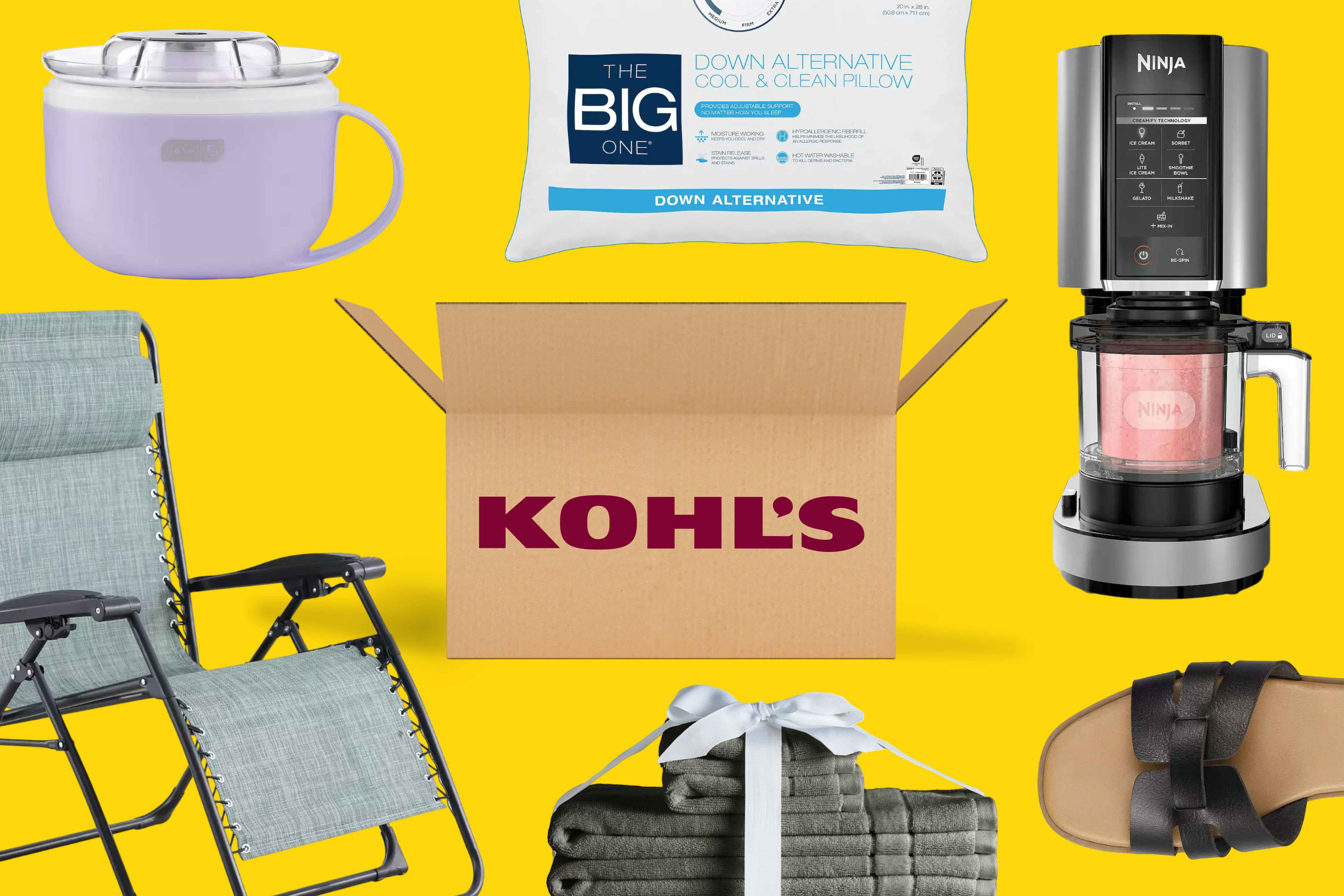 Kohl's Mystery Day: $6 Mini Waffle Maker, $13 Comforter, and $7 Beach Towels