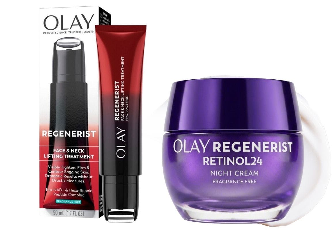 2 Olay Skincare Products