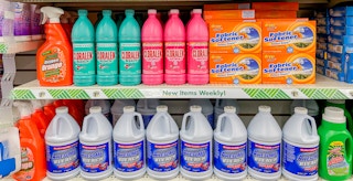 dollar tree cleaning supplies