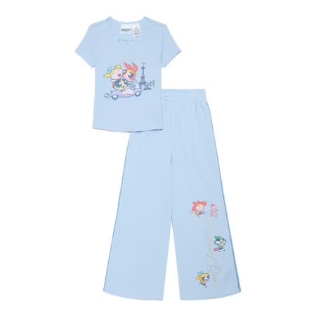 Kids' Powerpuff Girls Outfit Set