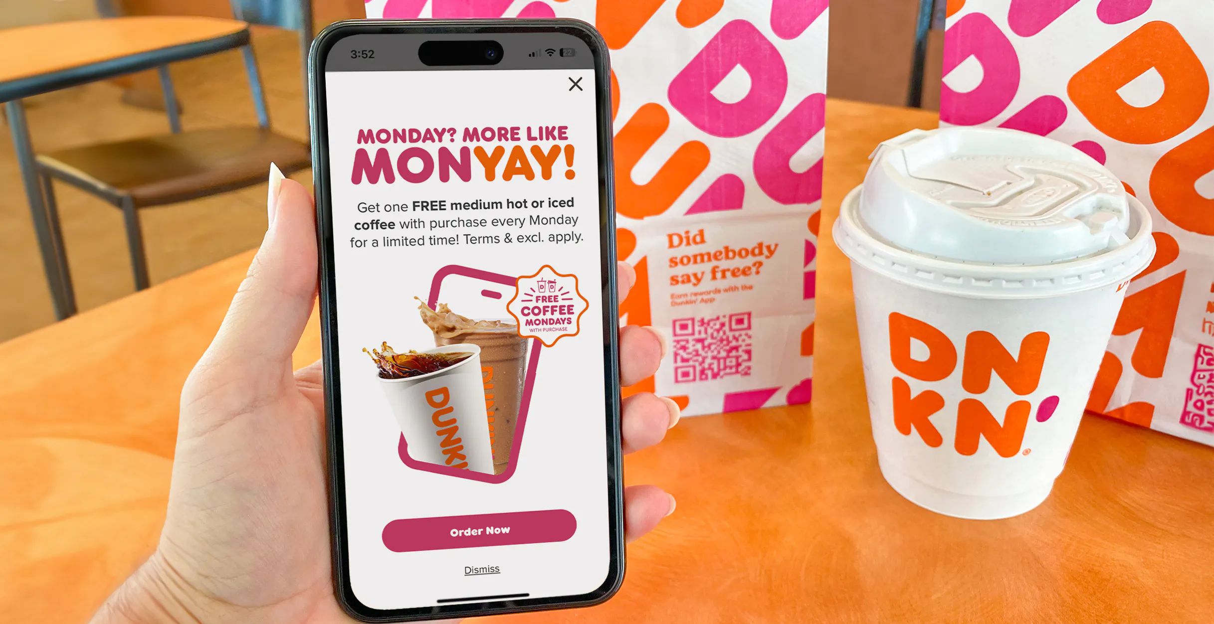 Dunkin' Free Coffee Coupons: Free Coffee Mondays Are Back in Sept