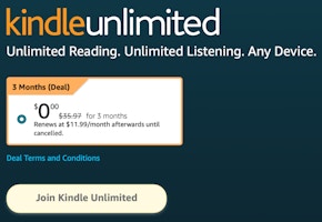 Kindle Unlimited 3-Month Membership