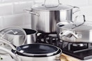 a blue diamond cookware set