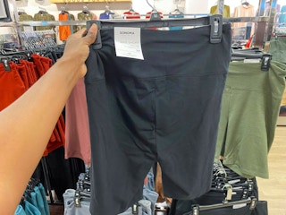 kohls sonoma goods for life womens high waisted bike shorts in store image 2021 1
