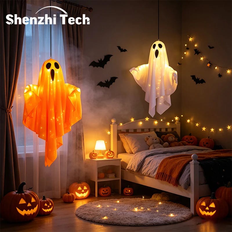 Halloween Hanging Ghost Lamp