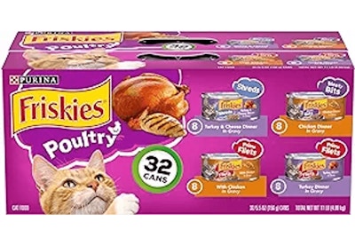 Purina Friskies Cat Food 32-Count