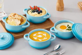 amazon Mini Ceramic Cocotte set 