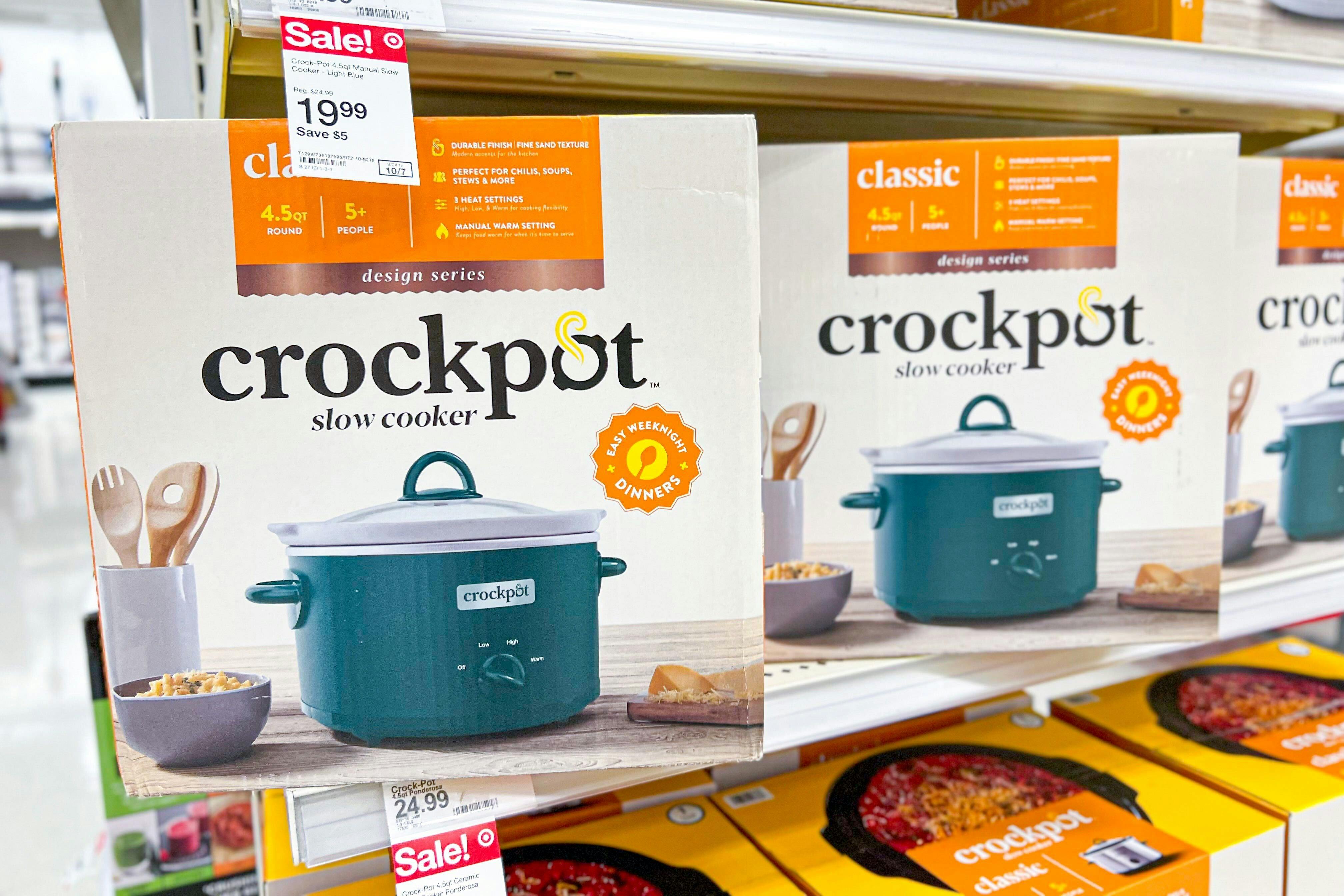 Crockpot (in Ponderosa Green) at Target store