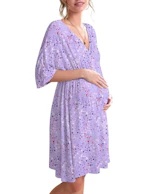 Ekouaer Women's Maternity Gown