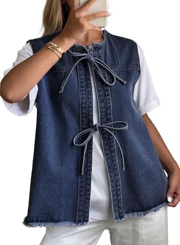 Women's Denim Vest