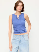 Old Navy Women's Lace-Up Tank Top