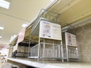 bath storage sitting on a target shelf