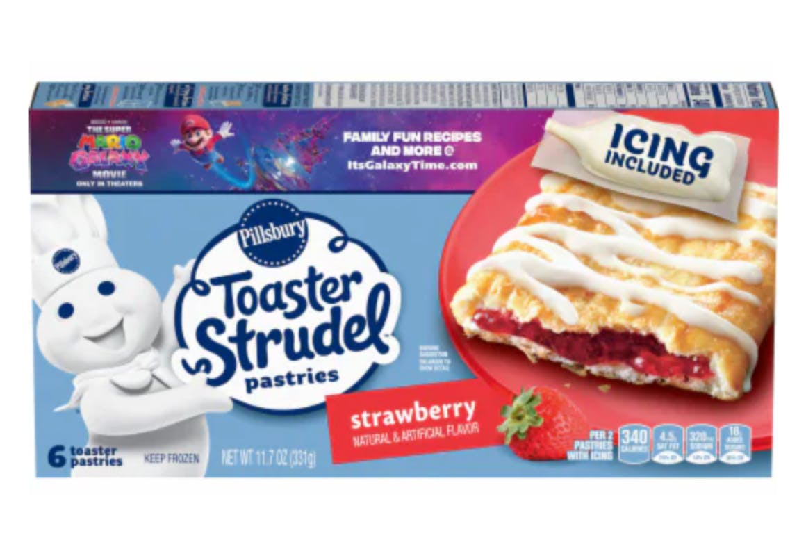Pillsbury Frozen Toaster Strudel