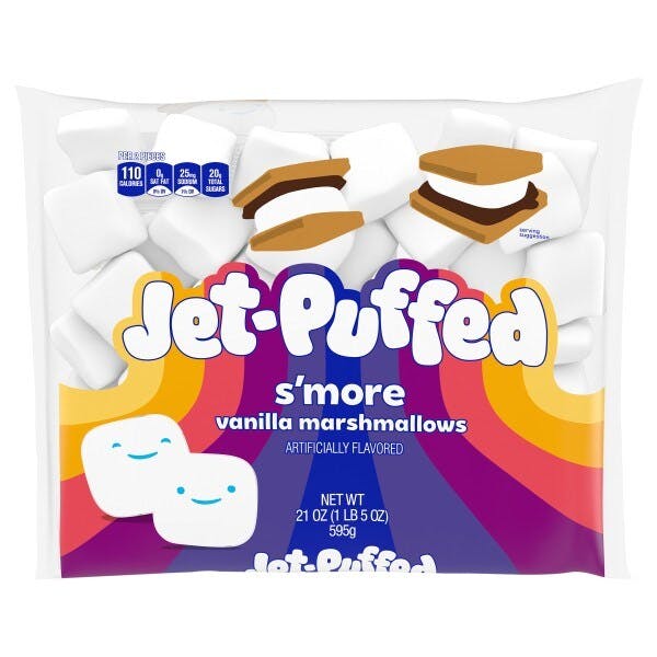 2 Jet-Puffed S'more Marshmallows Bags