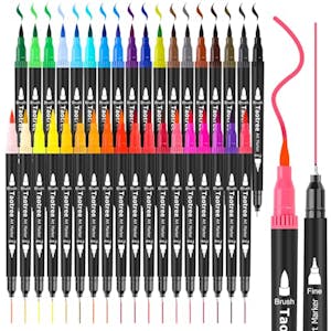 Dual-Tip Art Markers