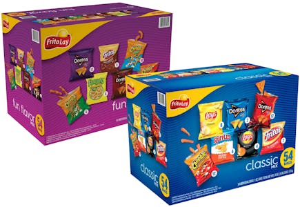 2 Frito-Lay Chip Variety Packs