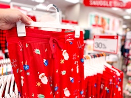 Matching Family Pajamas, as Low as $6.65 at Target card image