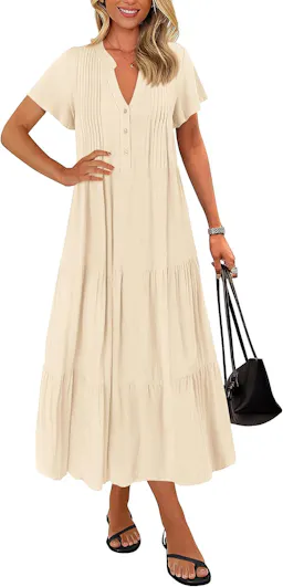 KIRUNDO Women's Maxi Dress