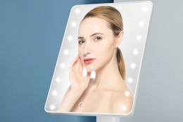 Lighted Vanity Makeup Mirror, Only $10.49 With Amazon Promo Code card image