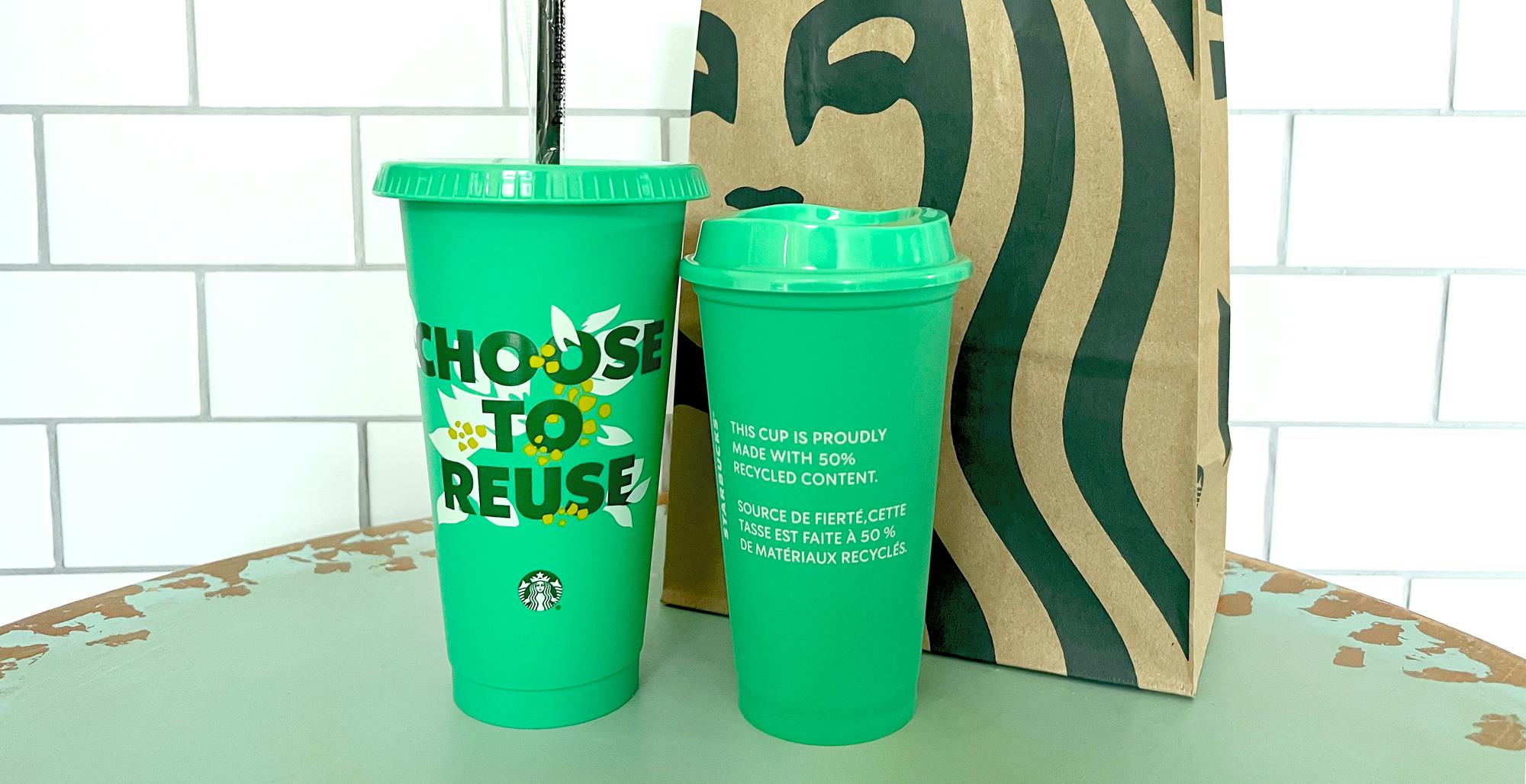 Earth Day Reusables Plastic Cold Cup - 24 fl oz: Starbucks Coffee