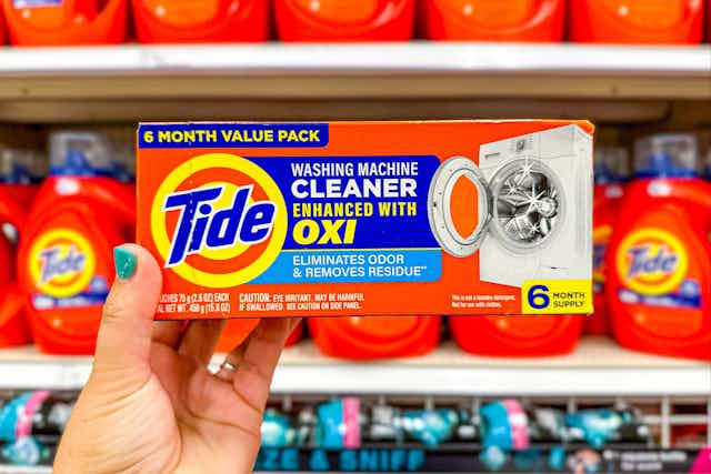 Tide 6-Count Washing Machine Cleaner, Only $2.04 at Target (Reg. $12) card image
