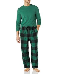 Amazon Essentials Men's Flannel Pajama Set