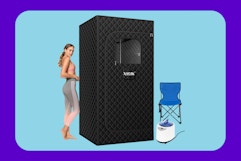 Portable Sauna Set With Chair, $70 on Amazon (Reg. $200) card image