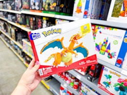 Skip Target — Walmart Has This Pokemon Charizard Building Set for Just $11 card image