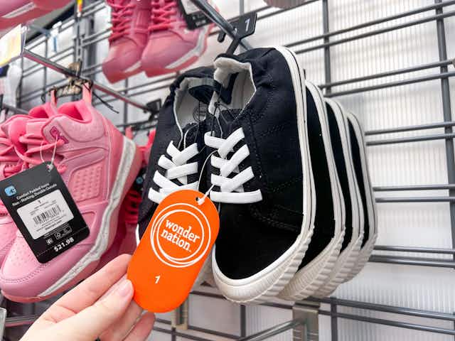 Kids’ Sneakers, Only $6 on Rollback at Walmart card image