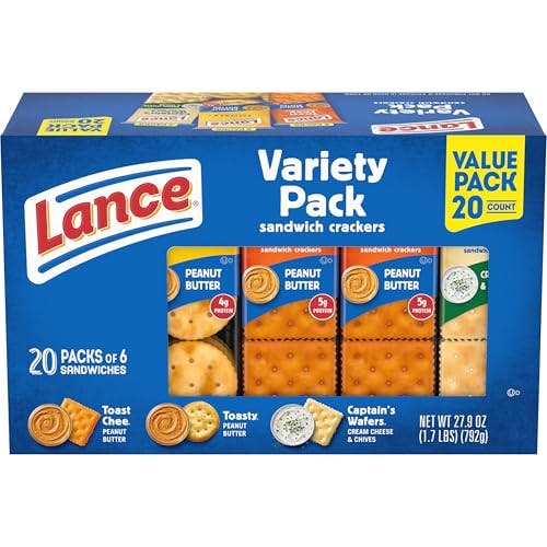 Lance Sandwich Crackers 20-Pack