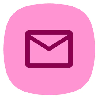 Newspaper Icon - Purple on Pink