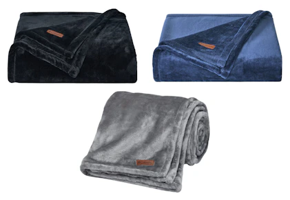 Columbia Plush Throw