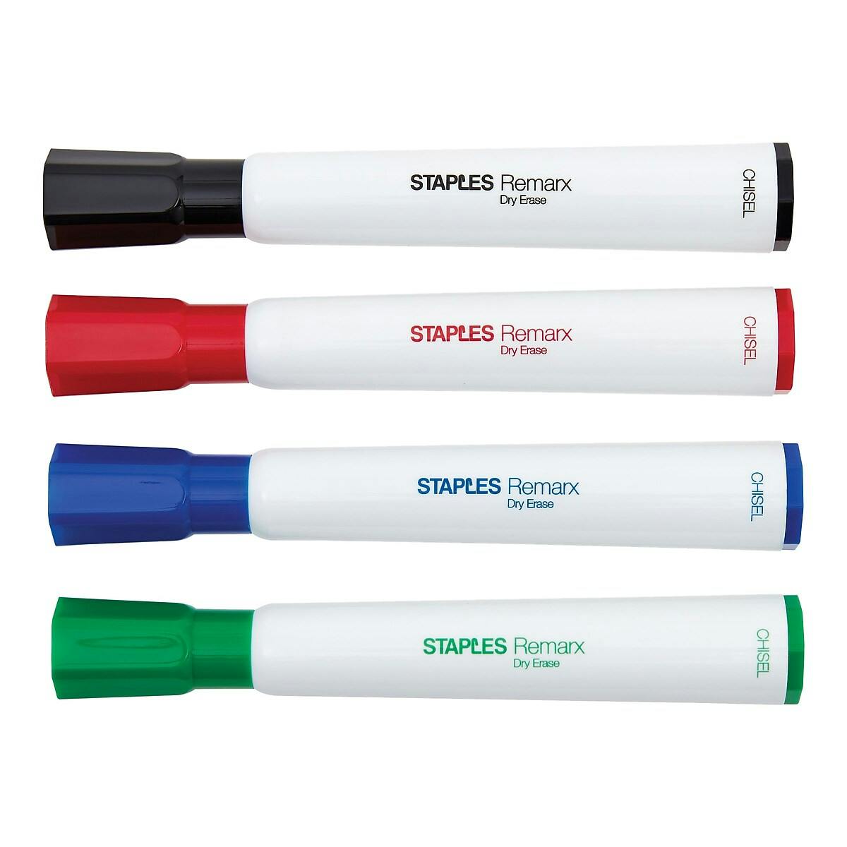 Staples Dry Erase Markers 4-Pack