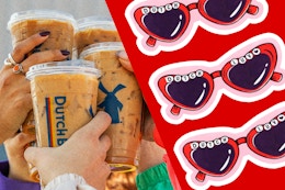 dutch bros sticker for february