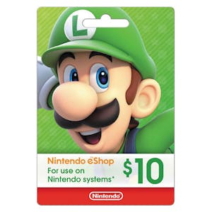 Nintendo $10 Gift Card