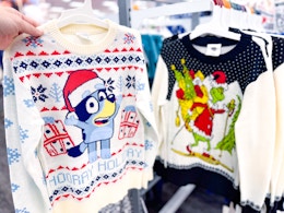 Children's Sweaters, Starting at $8.55 for Target Black Friday card image