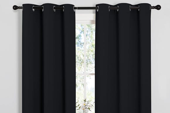 Blackout Curtain Set, Now $9.99 on Amazon (Reg. $15.99)