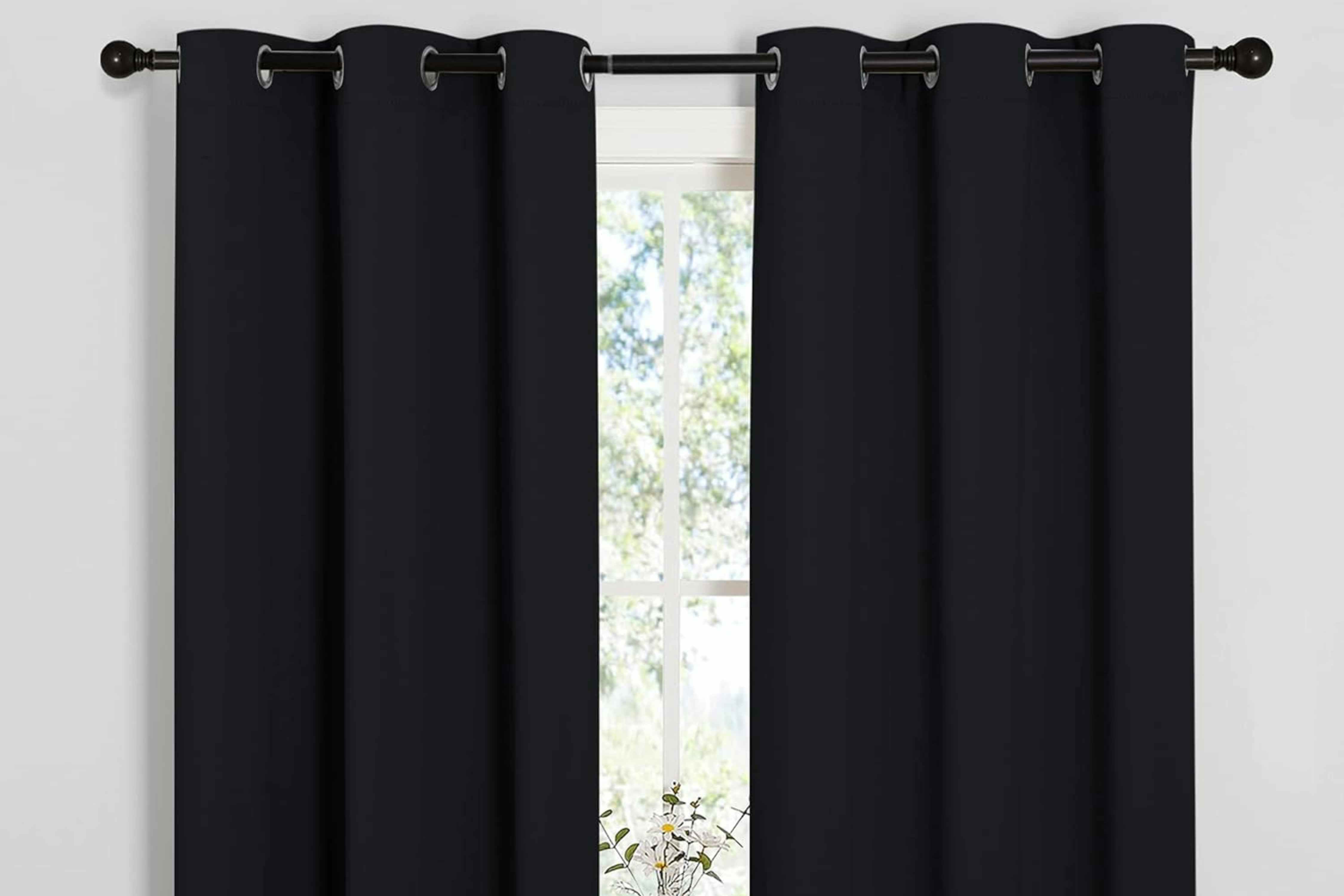 Blackout Curtains With 115,000 Ratings on Amazon, Now Just $13.08