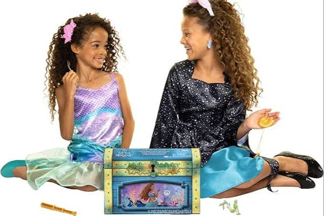 The Little Mermaid Ariel and Ursula Dress Up Trunk, Only $7.96 on Amazon card image