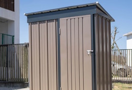 Affordable Outdoor Storage Shed, Now $124 at Lowe's card image