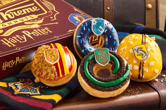 harry potter donuts from krispy kreme