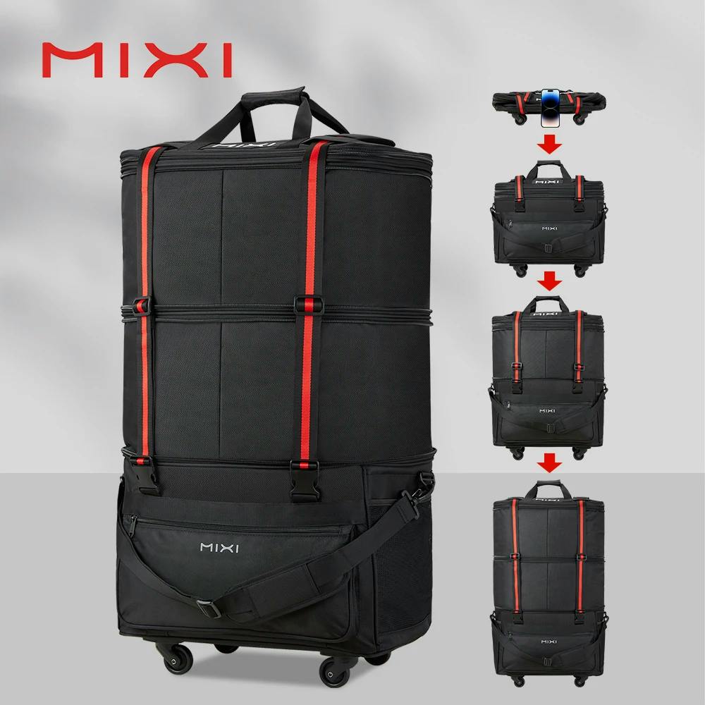 Expandable Rolling Duffel Bag