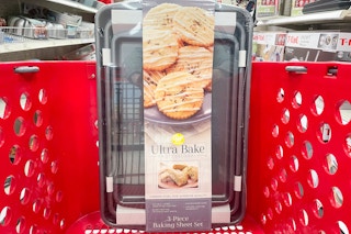 wilton bakeware set in a target cart