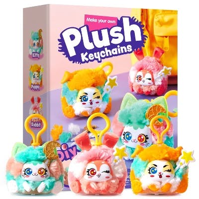Plush Keychain Making Kit