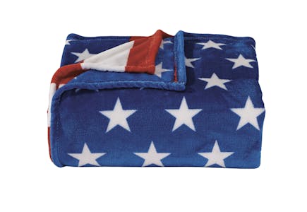 Noble House American Flag Blanket