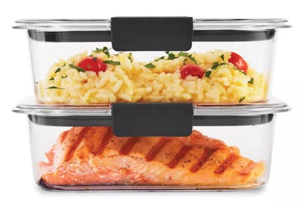 Rubbermaid Brilliance Airtight Container Set