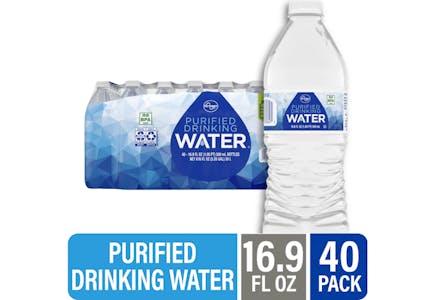Kroger Bottled Water 40-Pack
