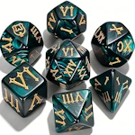 Polyhedral Dice Set