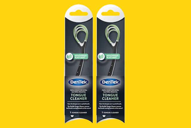 Dentek Tongue Cleaner 2-Pack, as Low as $2.67 on Amazon  card image